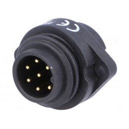 Male socket - 7 pin 10A